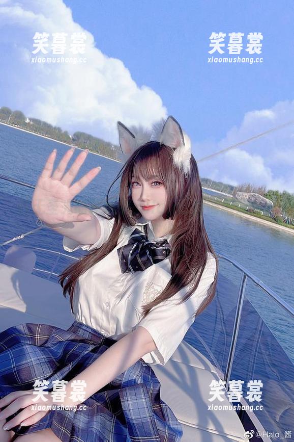 在无圣光的环境中，Halo_酱的御姐角色依然在线