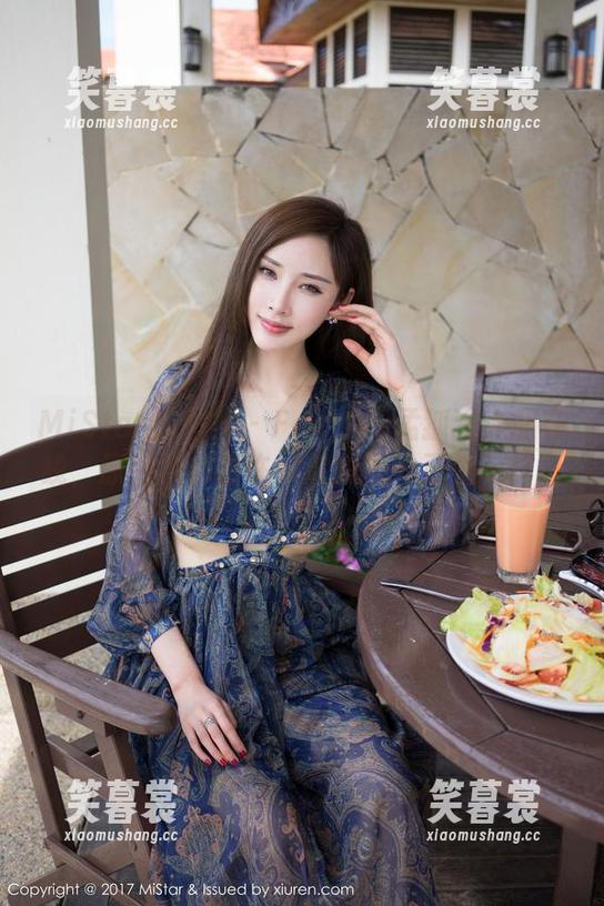 MiStar魅妍社 - FoxYini孟狐狸大胆在线，原图花嫁也许跟你想象的不太一样。