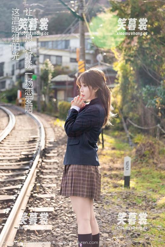 尤蜜荟-Carol周妍希 尤蜜荟 - 制服写真带来的福利,不止是美,还有那种无法言喻的期待,Carol周妍希真懂。